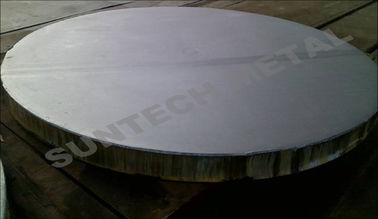 الصين Gr.12 / 516 Gr.70N Titanium Clad Plate Tubesheet for Anti-pitting Corrosion المزود
