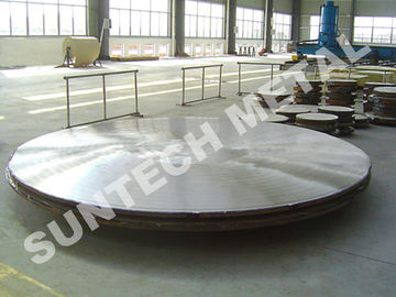 الصين N08825 Incoloy 825 /  A105 Nickel Alloy Cladding Plate  for Condenser المزود