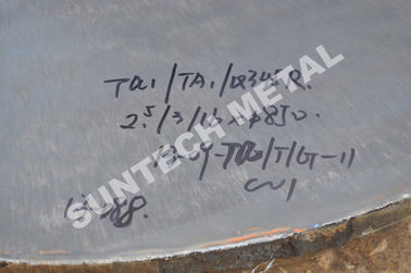 الصين Zirconium Tantalum Clad Plate Ta1 / SB265 Gr.1 / Q345R for Acid Corrosion Resistance المزود