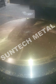 الصين 120mm thickness Copper Clad Plate / Tubesheet  for Heat Exchangers المزود