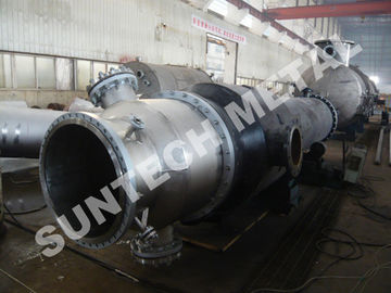 الصين Titanium SA266 Shell Tube Heat Exchanger 80sqm 3 Tons Weight المزود