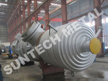 الصين Alloy C-276 Reacting Shell Tube Condenser Chemical Processing Equipment المزود