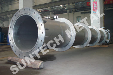 الصين Titanium Gr.2 Piping Chemical Process Equipment  for Paper and Pulping المزود