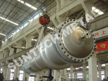 الصين 150 sqm Double Tube Shell And Tube Type Heat Exchanger 7 Tons Weight المزود
