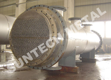 الصين S31603 / 316L Stainless Steel Floating Head Heat Exchanger  for Acetic Acid Industry المزود