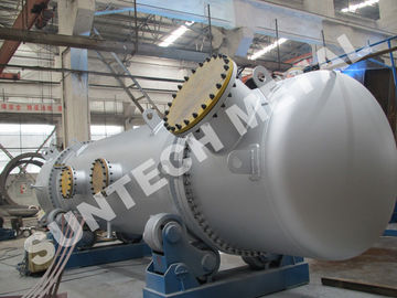 الصين Stainless Steel 316L Double Tube Sheet Heat Exchanger المزود