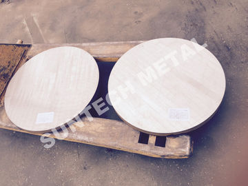 الصين Cladding Plate  SB265 Gr.1 Titanium / Carbon Steel Clad Tubesheet مصنع