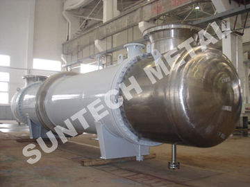 الصين Shell Tube Condenser for PTA , Chemical Process Equipment of Titanium Gr.2 Cooler موزع