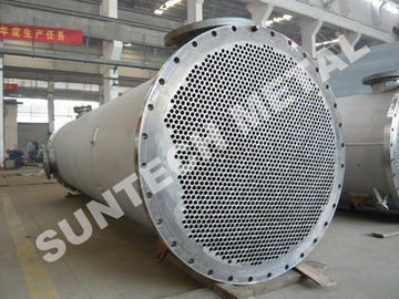 الصين Titanium Gr.2 Cooler / Shell Tube Heat Exchanger for Paper and Pulping Industry مصنع