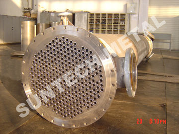 الصين Shell Tube Heat Exchanger Chemical Process Equipment 1.6MPa - 10Mpa مصنع