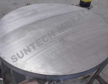 الصين Overlay/Cladding Tubesheet Carbon steel + Titanium for Heat Exchanger المزود